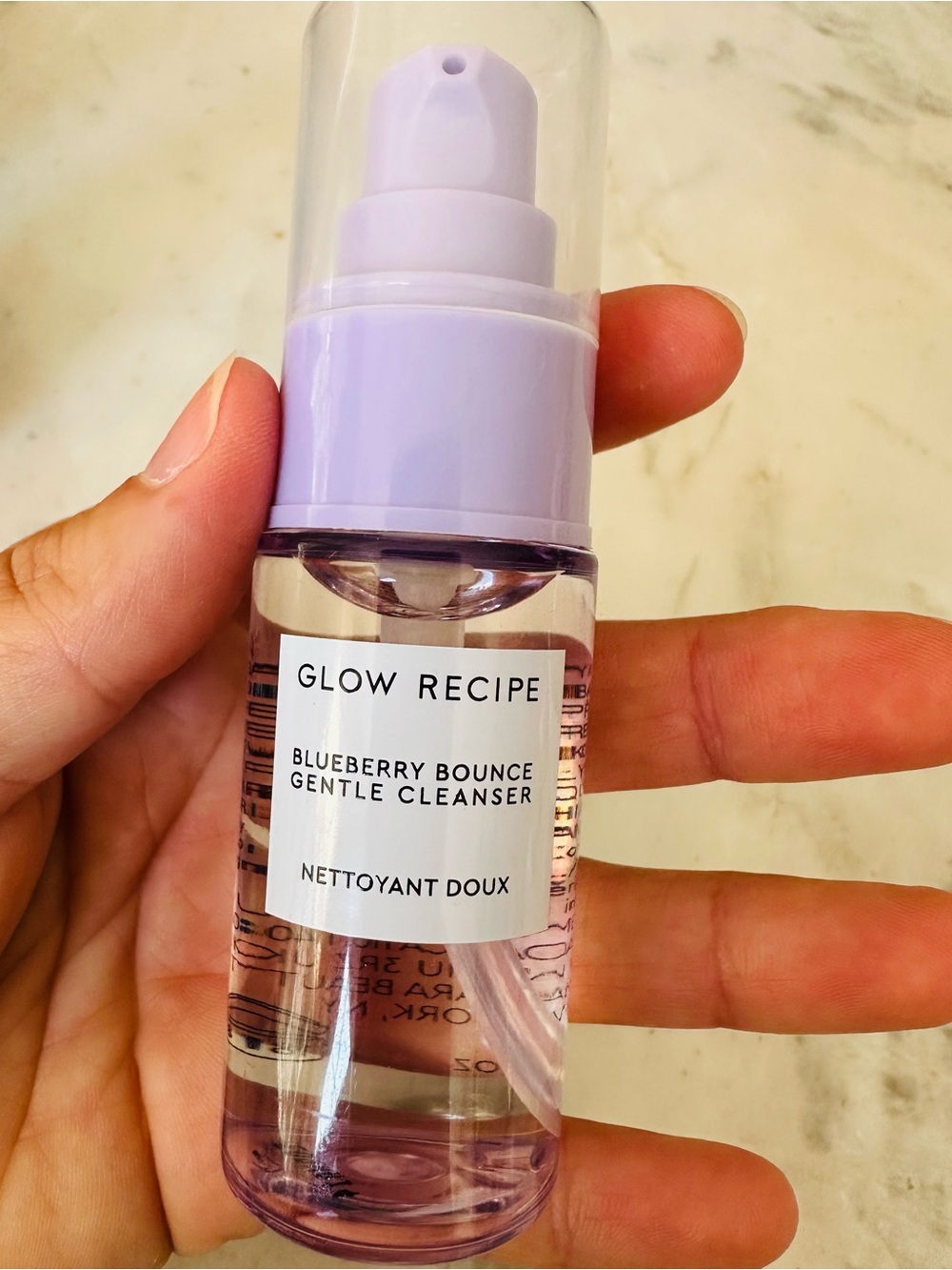 Glow Recipe Blueberry Bounce Gentle Cleanser - Lavender Purple